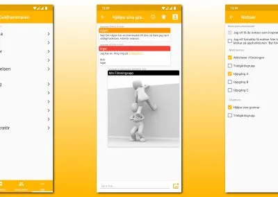 Chatt i förenings-app